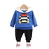 Children's Spring and Autumn Coat Pants Two-Piece Set